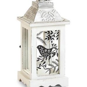 BRAND NEW giftcraft kirigami - inspired bird design lantern (12”H x 4”W)